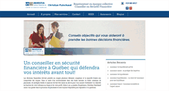 Desktop Screenshot of christianpainchaud.com